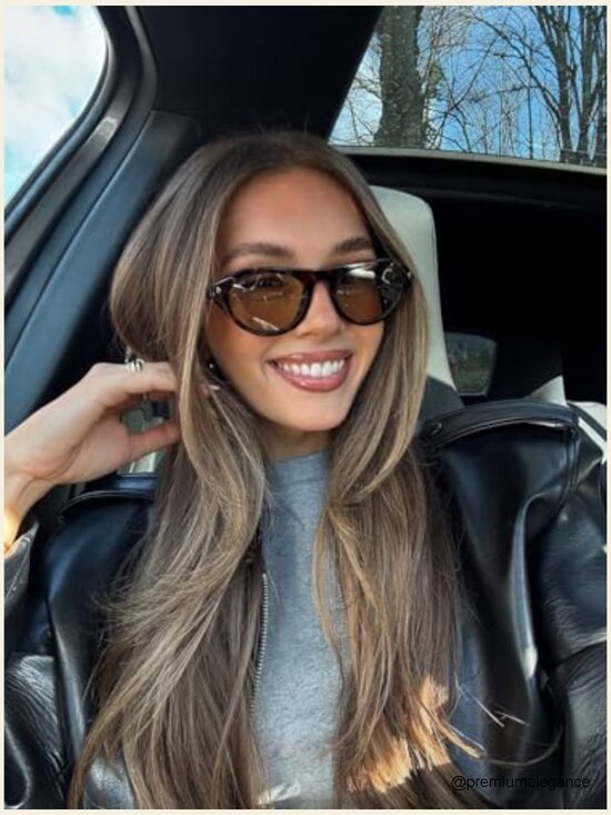 Retro Oval Cat Eye Narrow Sunglasses for Women Men 2026 Trendy Chic main image 7